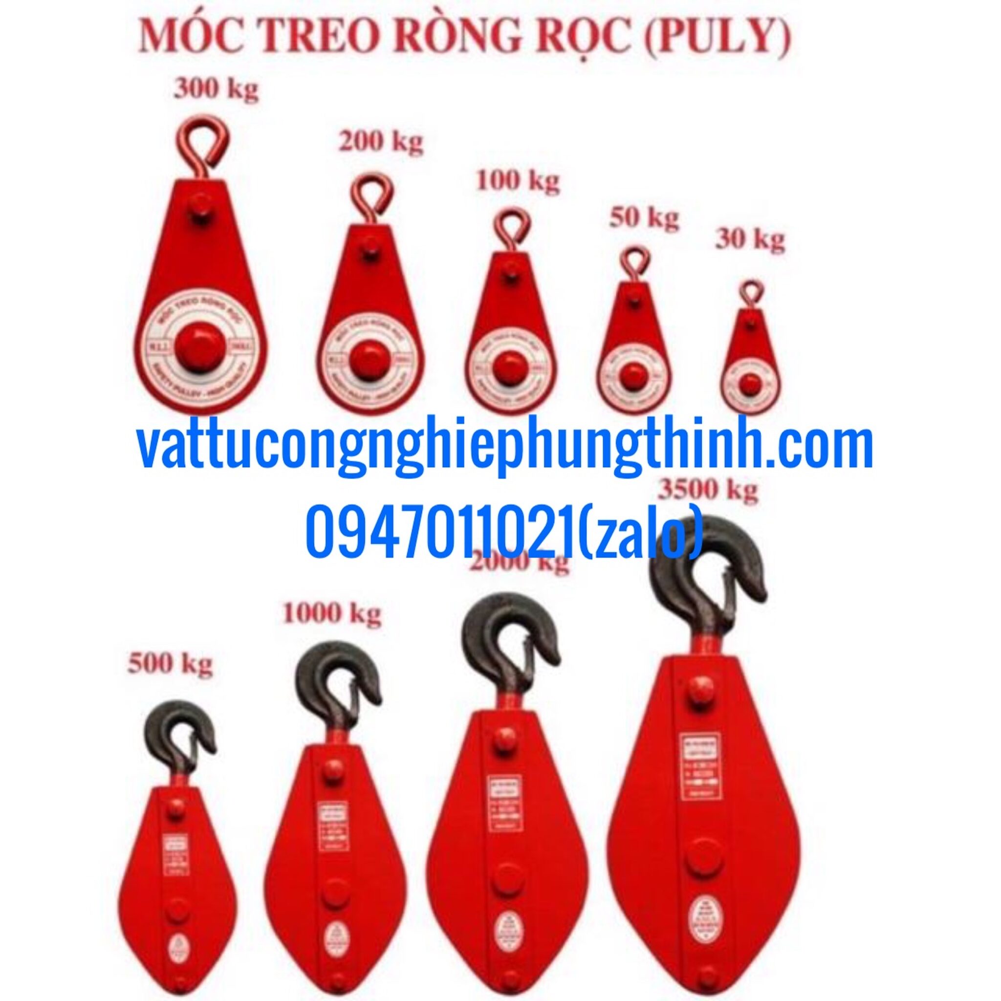 RÒNG RỌC - Công Ty TNHH Vật Tư Công Nghiệp Minh Hưng Thịnh